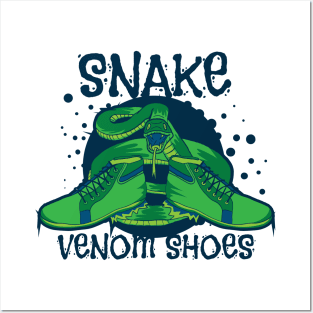 Snake Venom Shoes Posters and Art